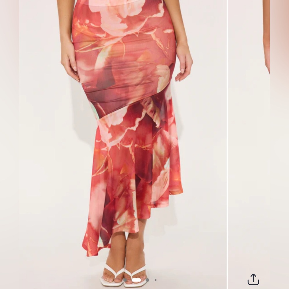 FASHION NOVA | Asymmetrical Skirt - Picture 3 of 7